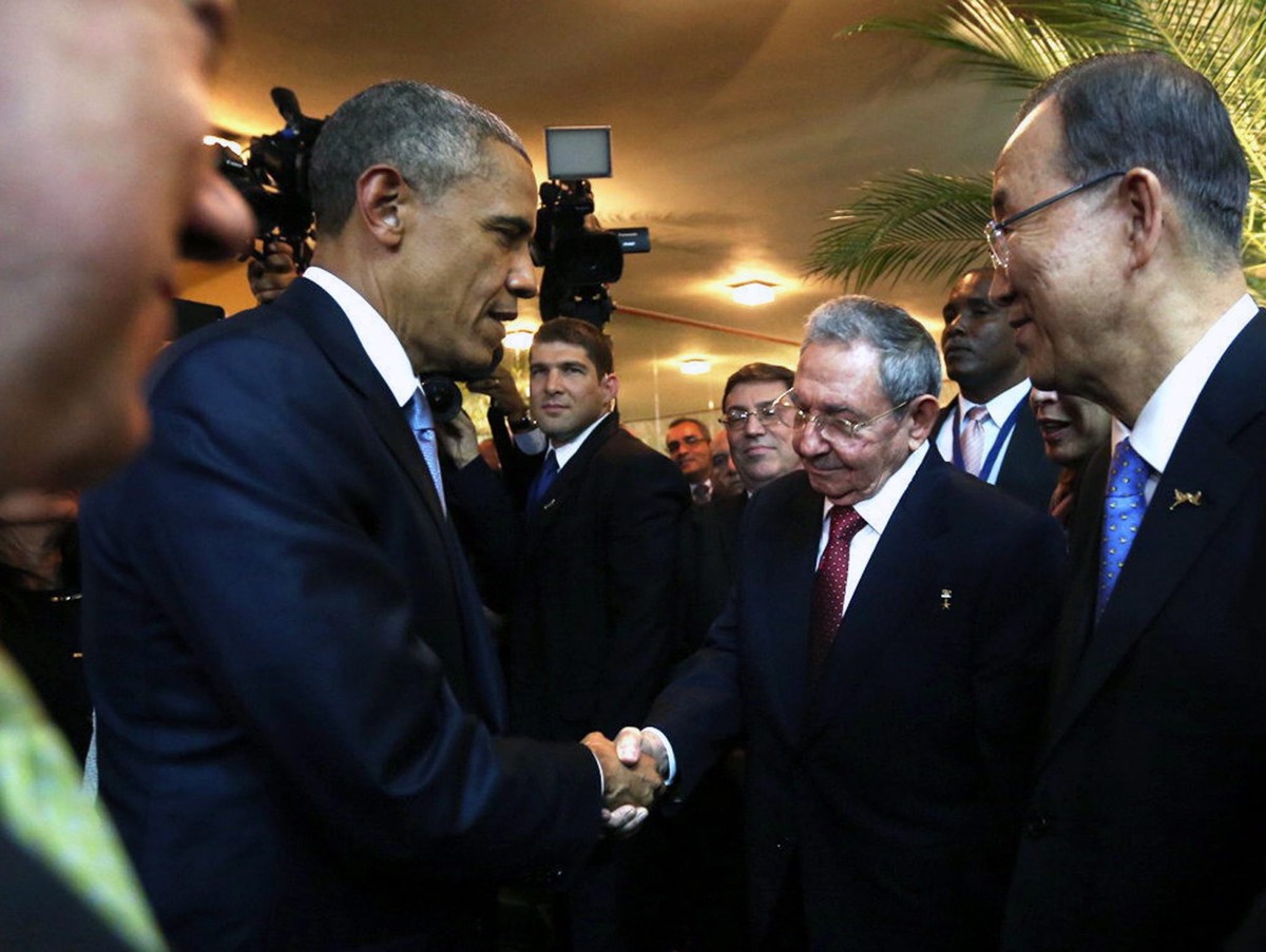 Obama i Castro