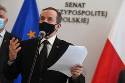 Karczewski: Grodzki jest najgorszym marszałkiem Senatu w historii