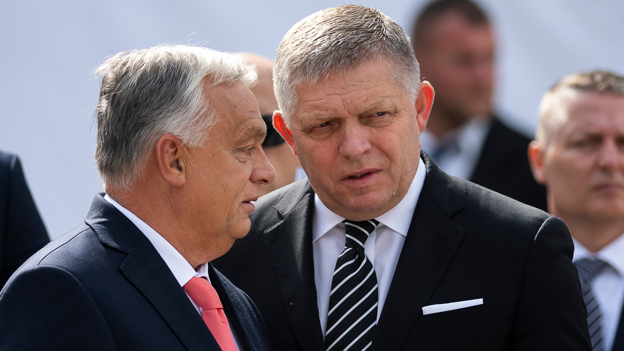 Viktor Orbán a predseda vlády SR Robert Fico.