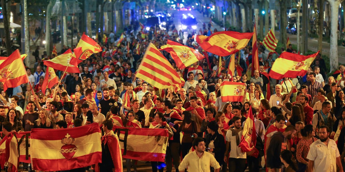 Catalonia crisis: Sacked Catalan leader is 'welcome' to stand in a new election