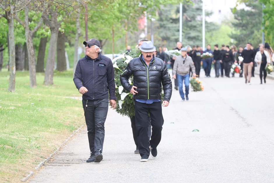 Sahrana Saše Katančića Novo Groblje