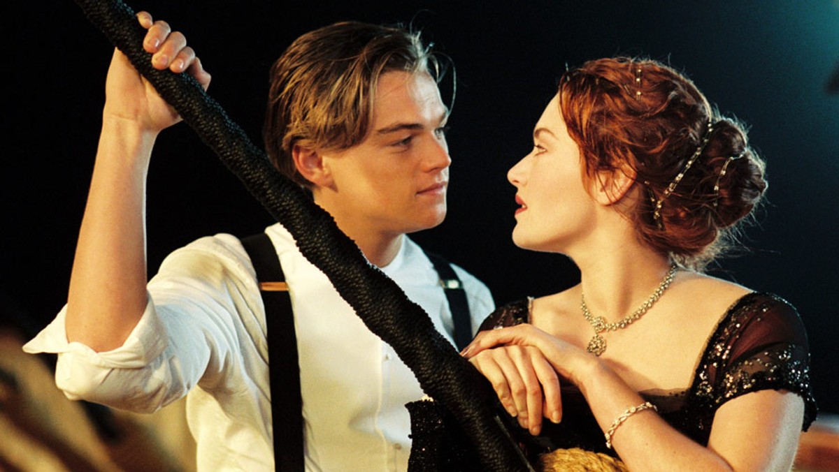 Leonardo DiCaprio i Kate Winslet w Titanicu