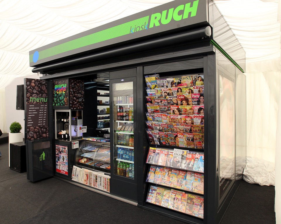 Nowe kioski Ruch