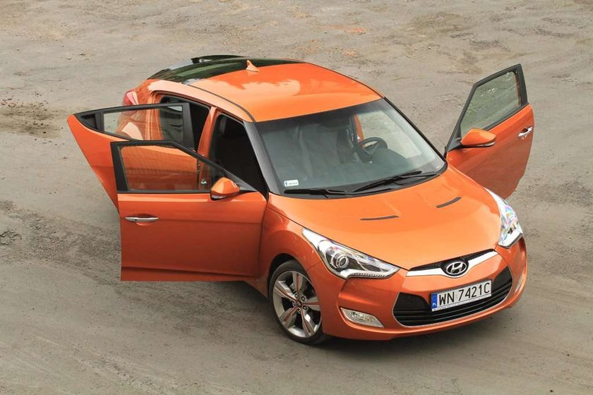 Hyundai Veloster: niesymetryczny i ekstrawagancki