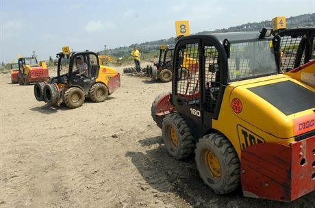 Mandatory Credit: Photo by Nick Cunard / Rex FeaturesDiggerland the kent based Adventure park whose rides are based on construction machinesDiggerland: An adventure park that is based on construction machines, Kent, Britain - 10 Jun 2007