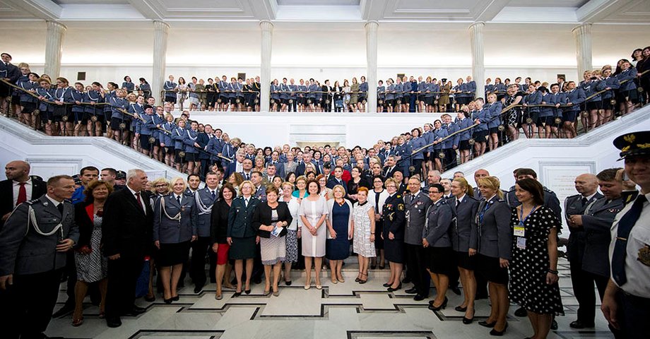 Konferencja "90 lat kobiet w Policji" 