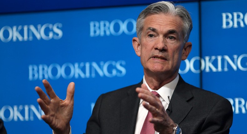 Federal Reserve Governor Jerome Powell delivers remarks during a conference at the Brookings Institution in Washington.Reuters/Carlos Barria