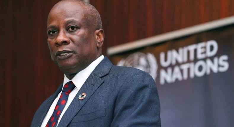 The UN Humanitarian Coordinator in Nigeria, Mr Edward Kallon [Nigeria Serve]