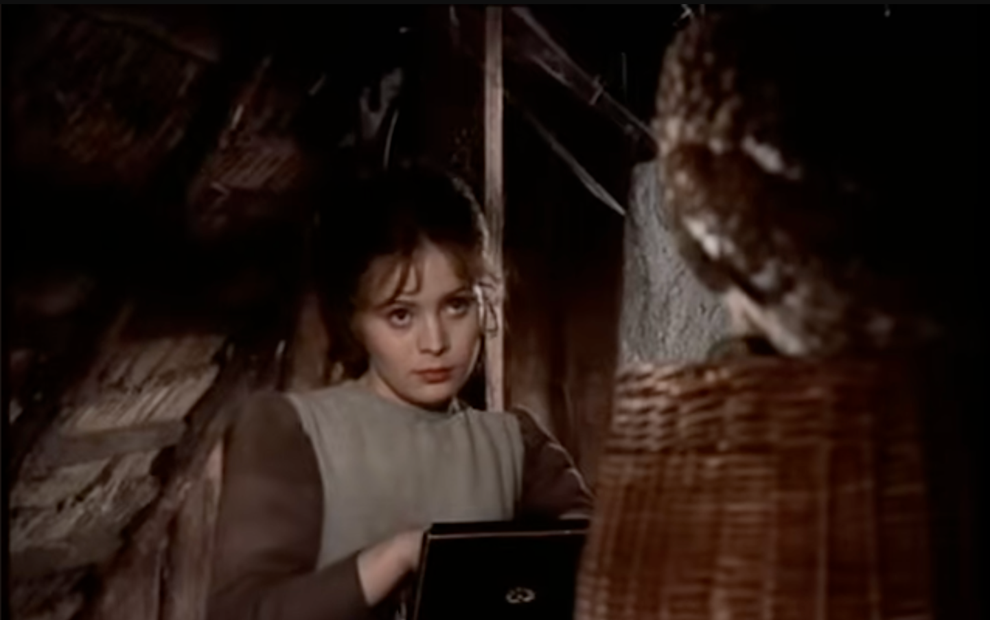 Herečka Libuše Šafránková vo vianočnej rozprávke Tri oriešky pre Popolušku.