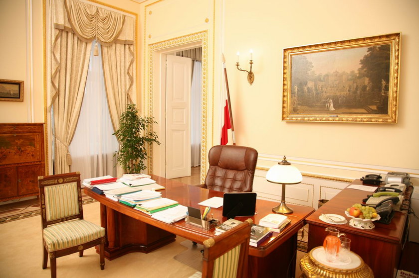 Wnętrza Pałacu Prezydenckiego