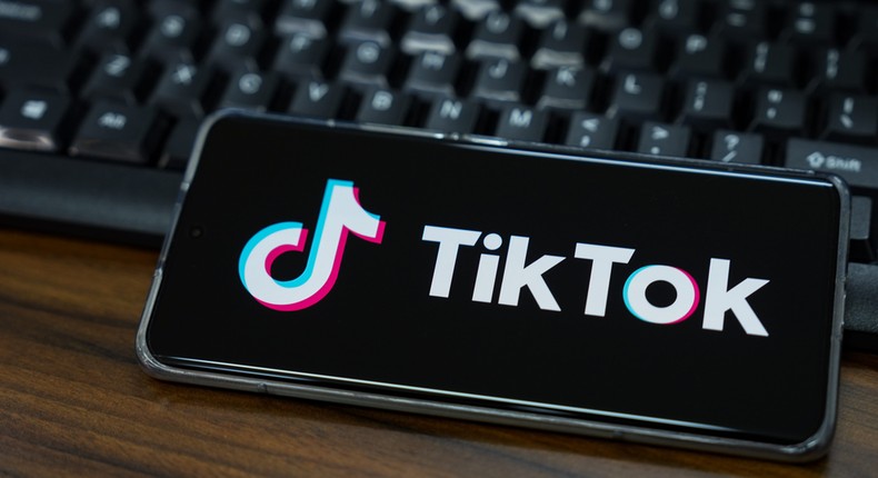 Illustration of TikTok logo displayed on the screen of a smartphone.Getty Images