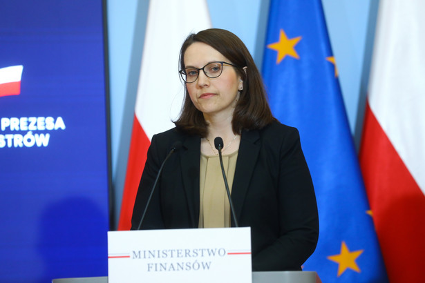 Minister finansów Magdalena Rzeczkowska