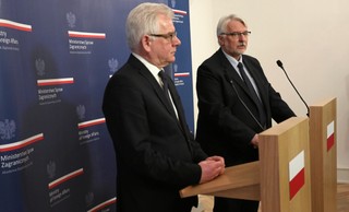 Czaputowicz: Zmiany na stanowiskach kierowniczych praktycznie zakończone