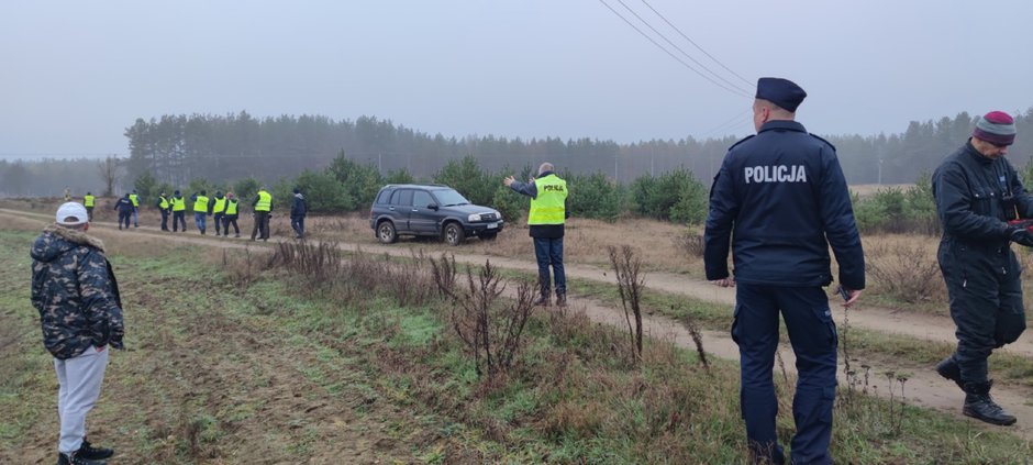 Szczęśliwy finał poszukiwań mężczyny