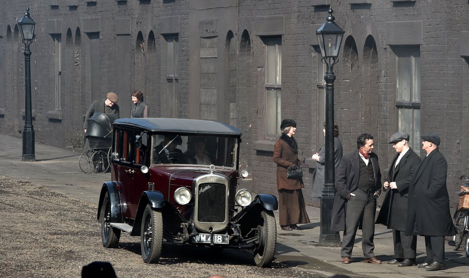 Zdjęcie z planu "Peaky Blinders"