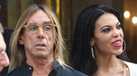 Iggy Pop z partnerką Niną w Paryżu (fot. Agencja BE&amp;W)