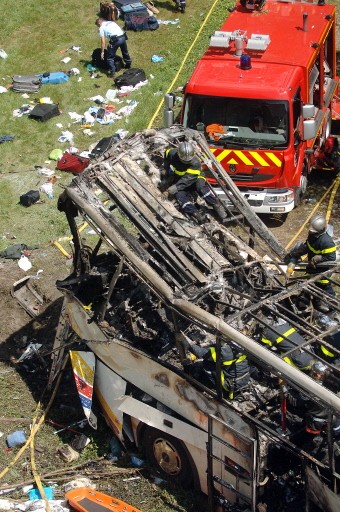 FRANCE-POLAND -ROAD-ACCIDENT