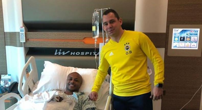 Andre Ayew undergoes successful finger surgery