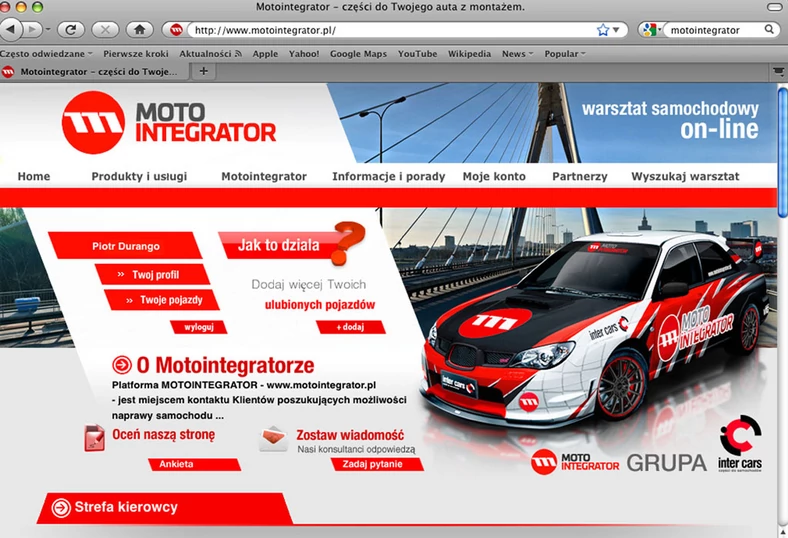 Motointegrator.pl - Do warsztatu przez internet