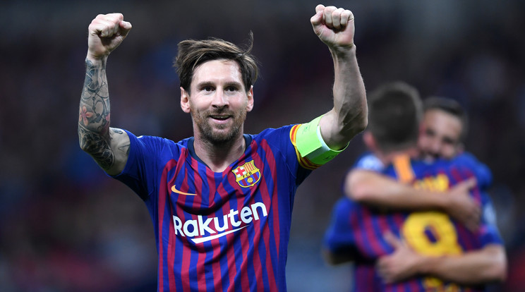 Lionel Messi egyszerűen megállíthatatlan: két Bajnokok Ligája csoportmeccs, öt
gól a mérlege / Fotó: Getty Images