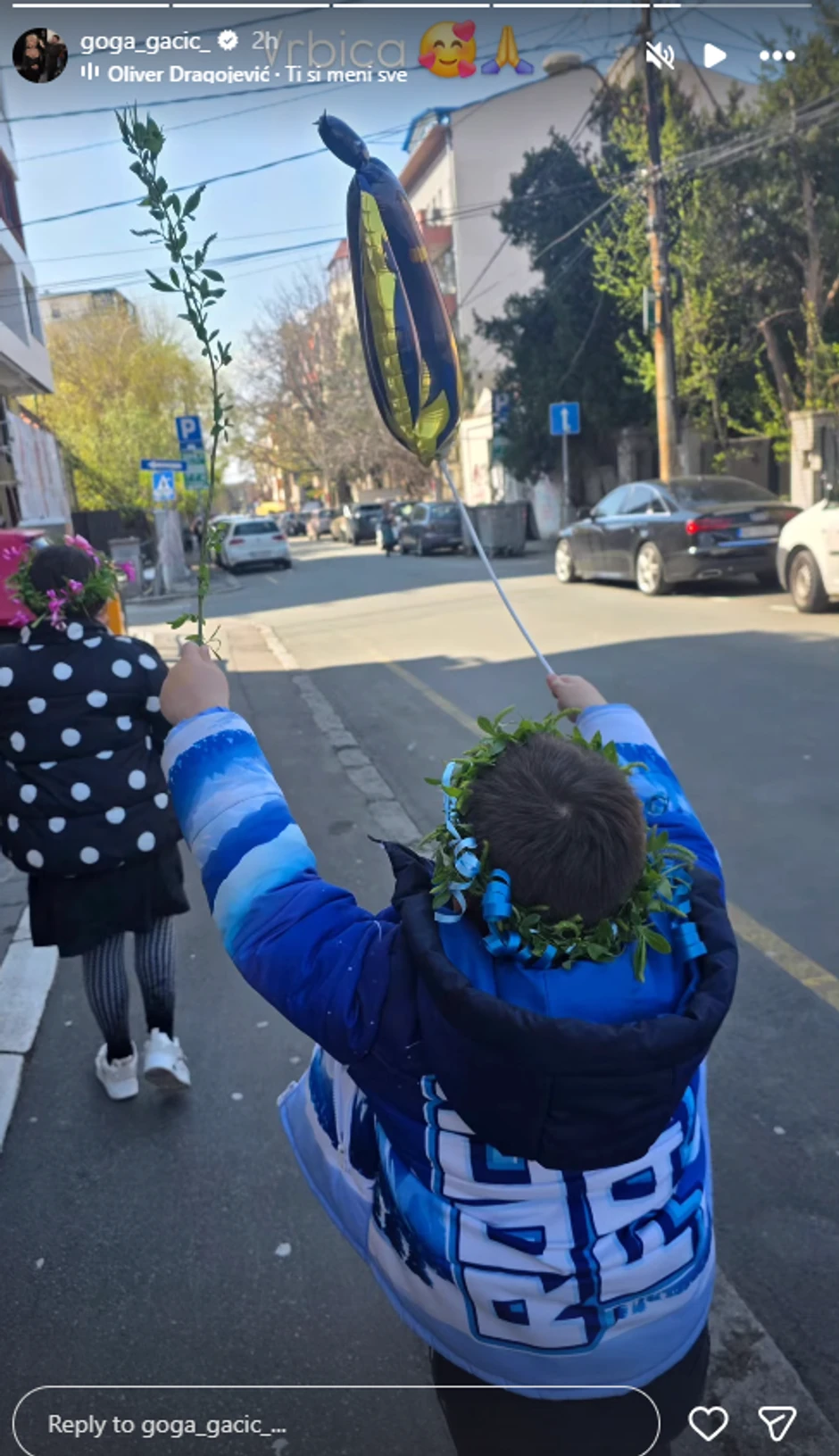 Goga odvela decu na Vrbicu