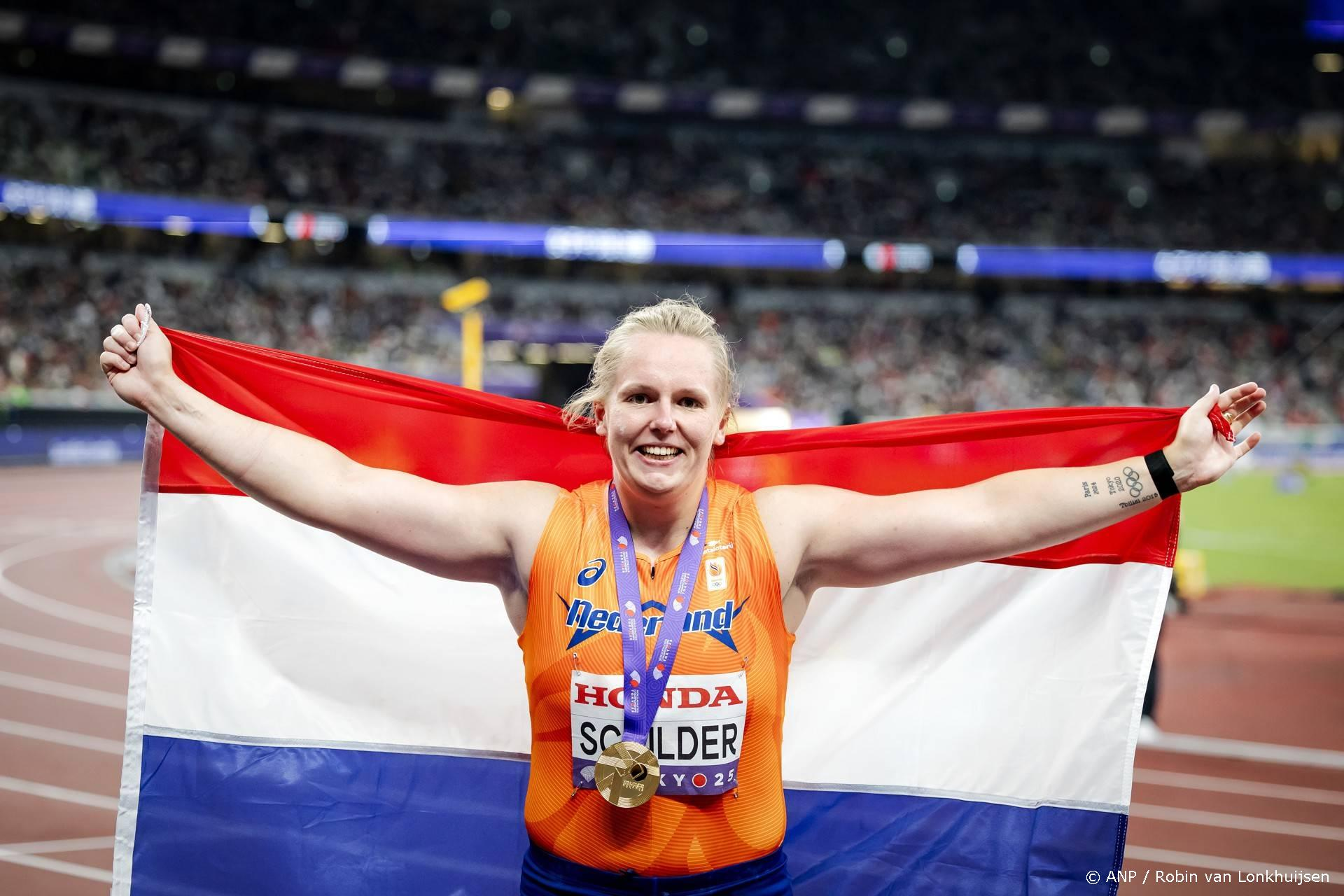 Schilder grijpt WK-goud kogelstoten in allerlaatste stoot