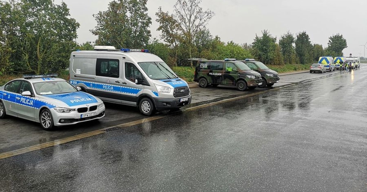 Polnischer Straßenverkehr kontrolliert Autofahrer in Deutschland