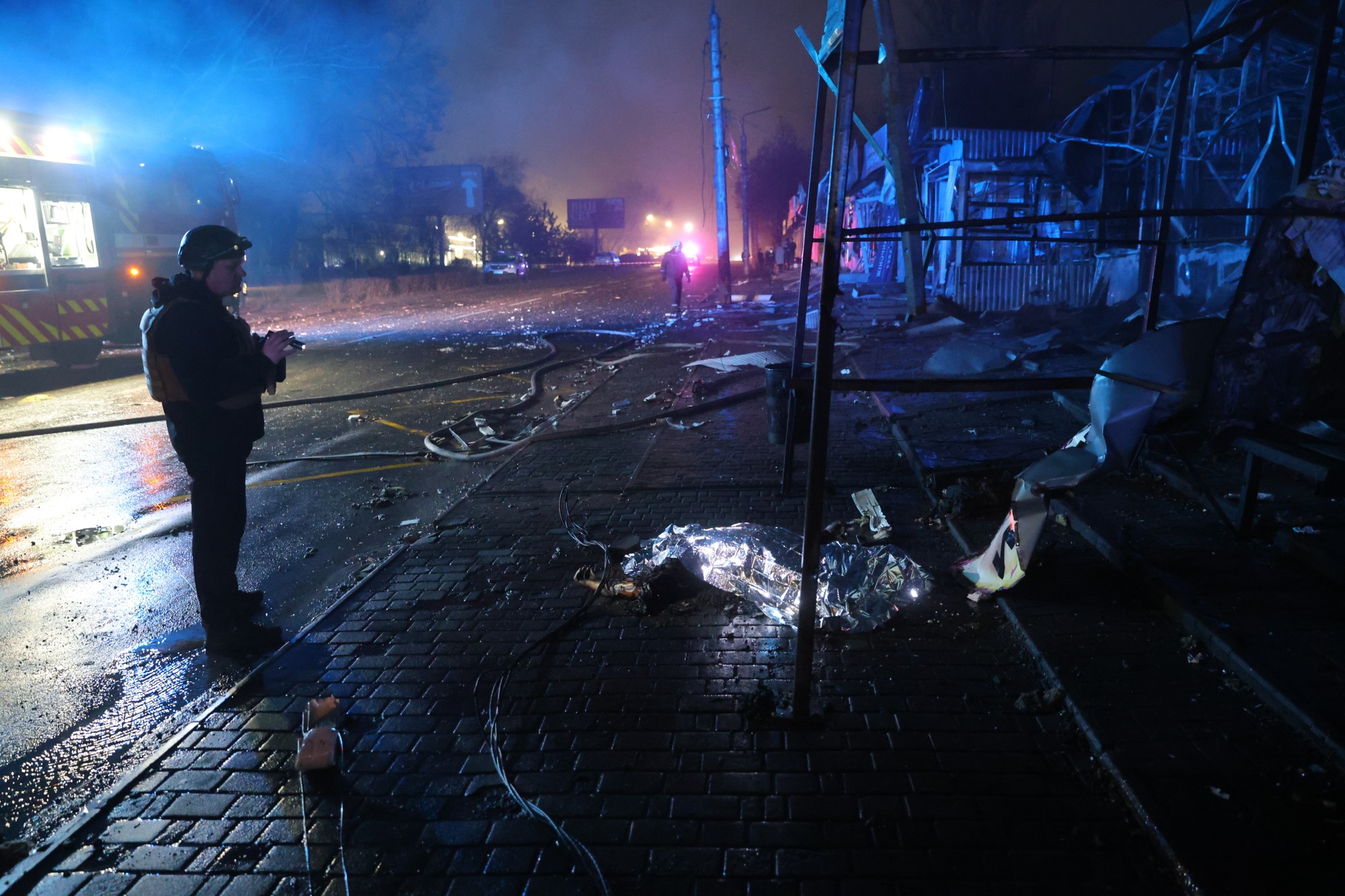 Ruská armáda útočila na juhoukrajinské mesto Záporožie.