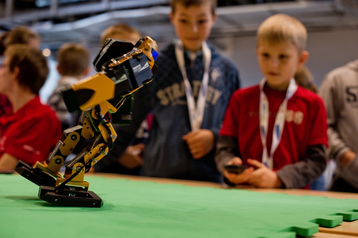 Pracownia robotyczna w Centrum Nauki Kopernik