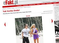 Oto gorące chwile Dody z Nergalem