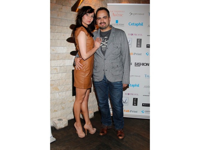 Polskie gwiazdy, które żyją bez ślubu i mają dzieci: Nina Tyrka i Agustin Egurrola.