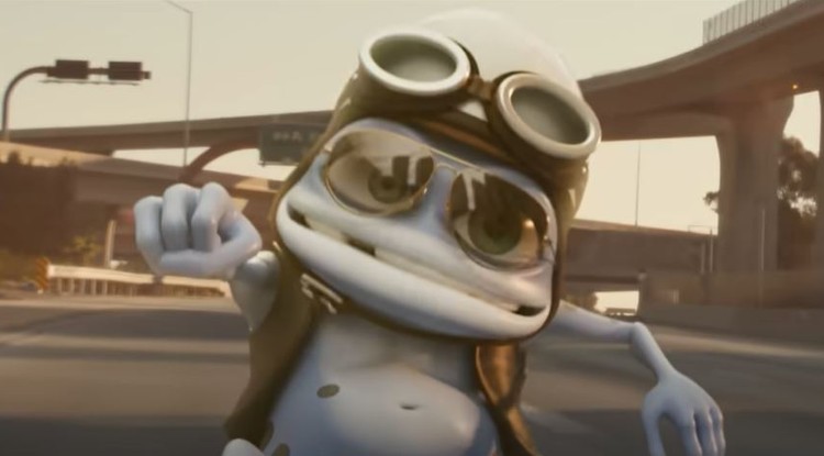 Crazy Frog és Beverly Hills-i zsaru. screesnhot.