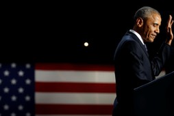 Obama delivers his farewell address in Chicago