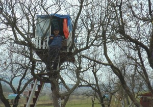 Kućica na drvetu u Bajinoj Bašti