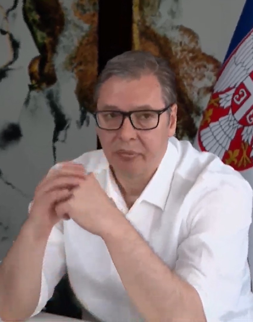 Aleksandar Vučić u Pragu