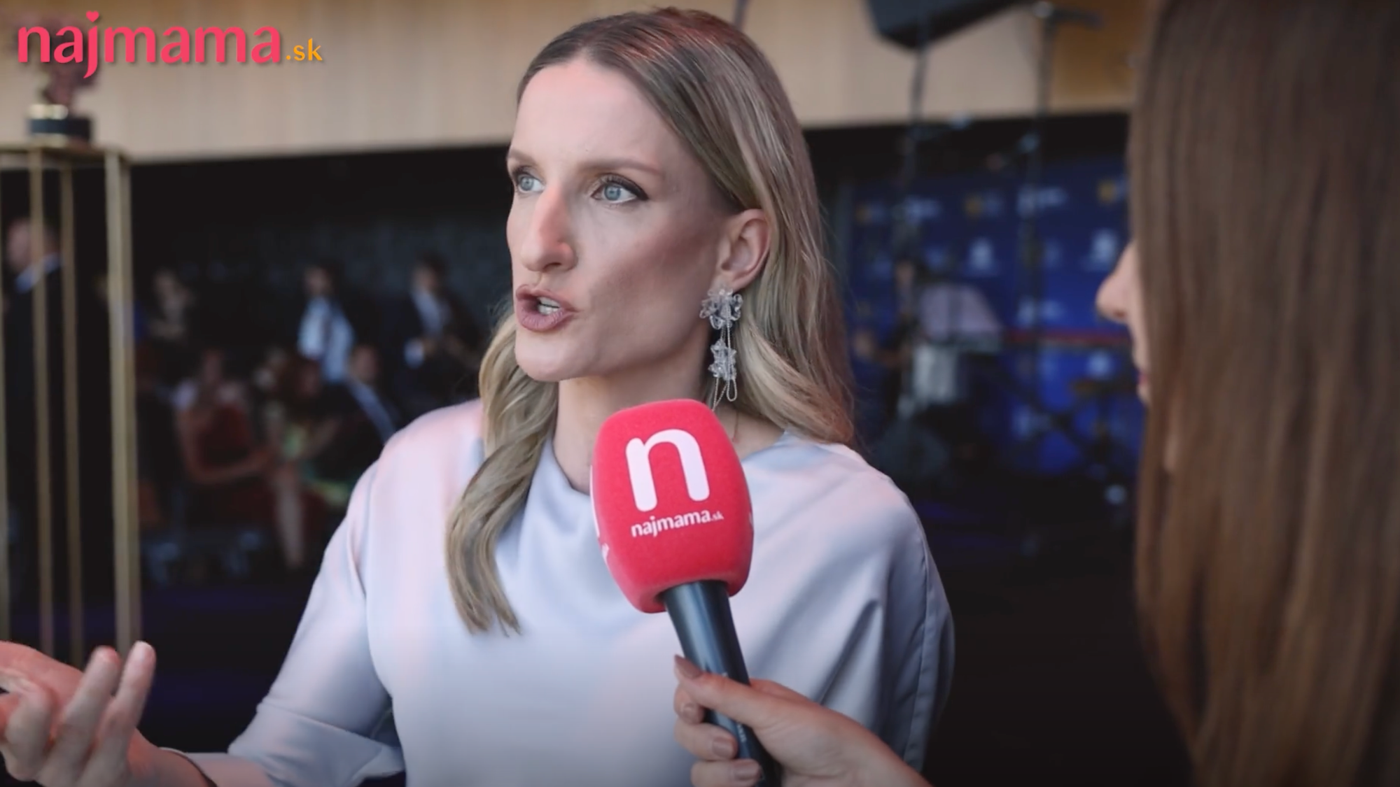 Adela Vinczeová v rozhovore pre Najmama počas odovzdávanie cien Učiteľská osobnosť Slovenska 2025