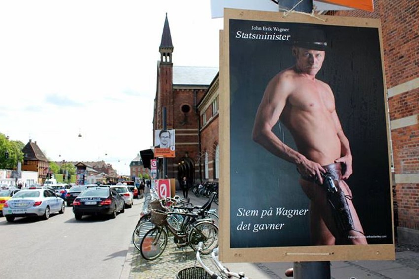 Upečatljivi plakati Džona Erika Vagnera osvanuli su širom Kopenhagena