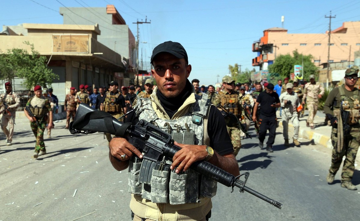 Szyicka milicja w Kirkuku