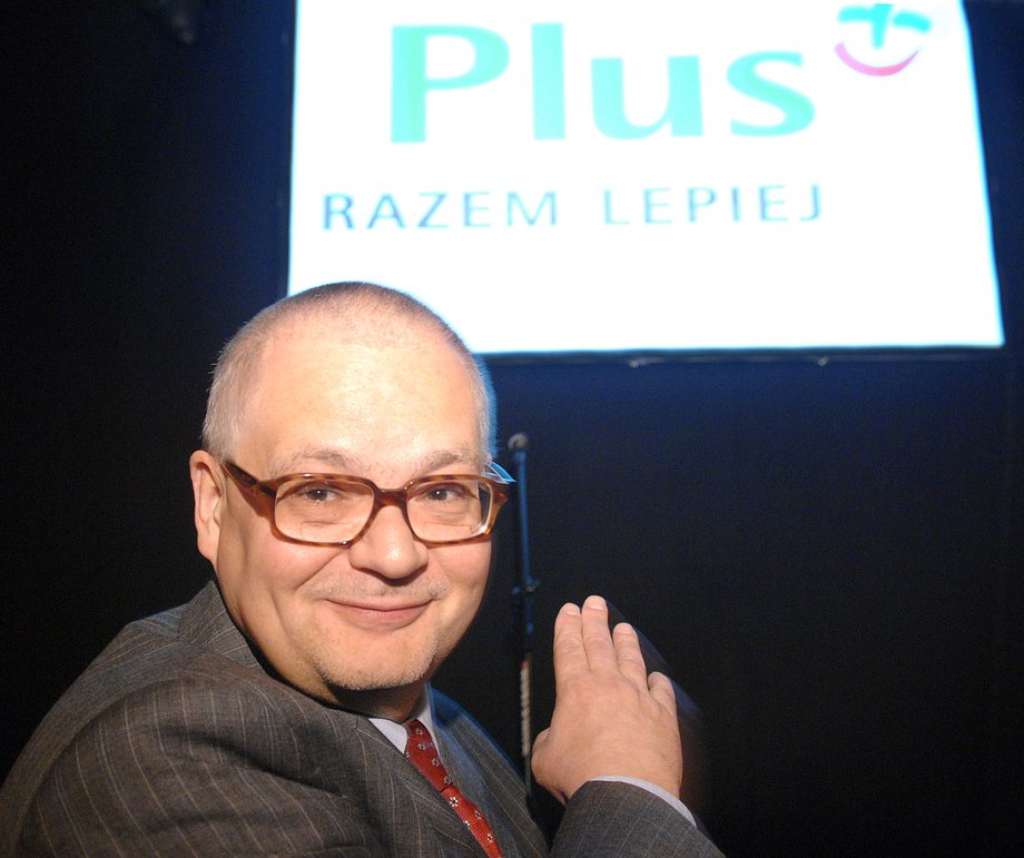 Adam Glapiński, prezes Polkomtel SA, Warszawa, 19.07.2007 r.