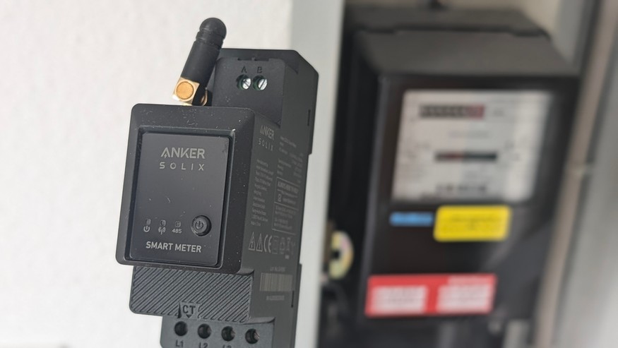 Anker Solix Solarbank 2 Pro'nun Anker Akıllı Sayaç'ı.