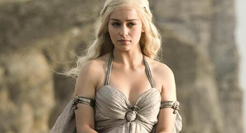 Emila Clark in 'Game of Thrones' 