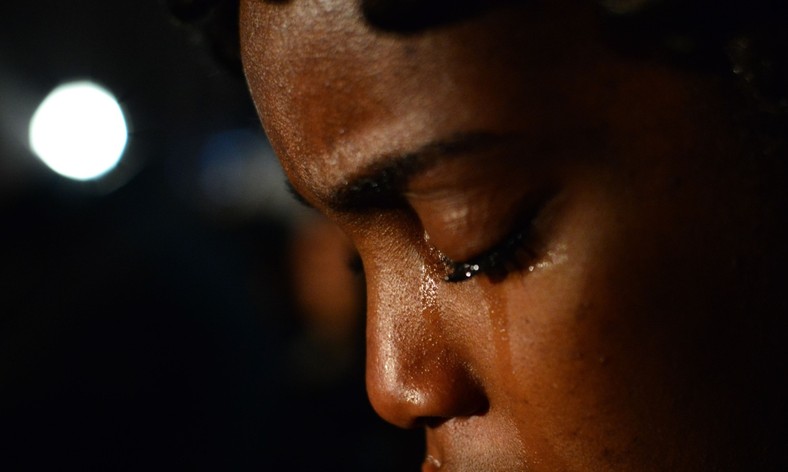 It's really OK to cry and it is not a sign of weakness as people may have you feel. [Credit: Daily Family] 
