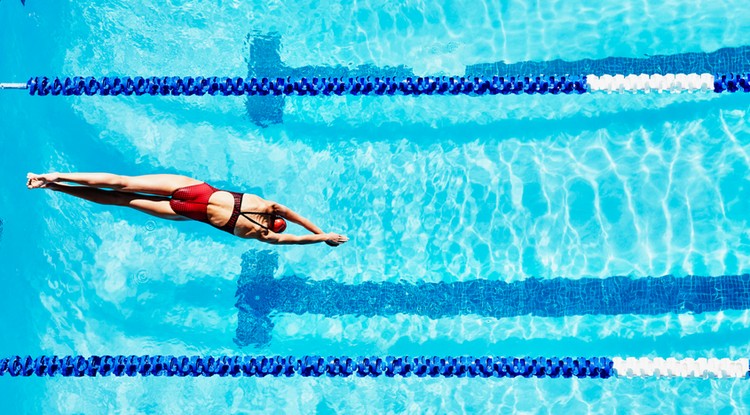 Hazaküldték az úszónőt Fotó: Getty Images