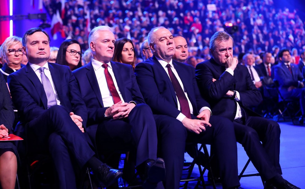 Piotr Gliński, Jacek Sasin, Jarosław Gowin, Zbigniew Ziobro