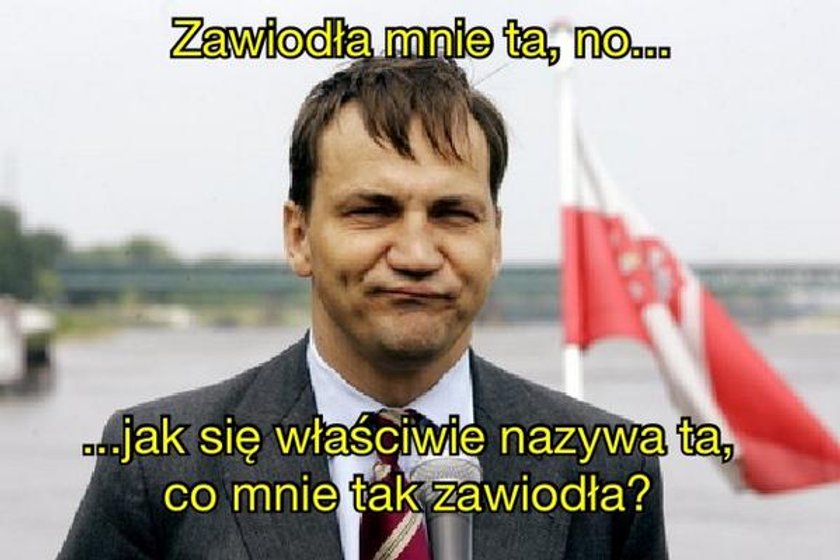 Internauci już śmieją się z Sikorskiego