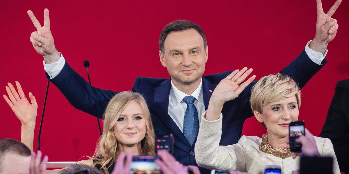 Andrzje Duda, Kinga Duda, Agata Duda