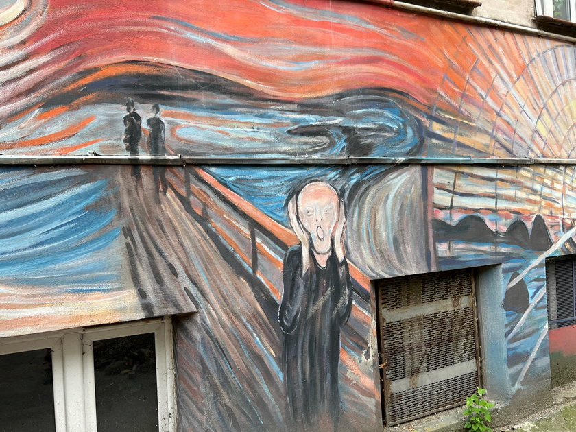 Wrocławscy artyści tworzą murale, które są kopiami znanych dzieł sztuki