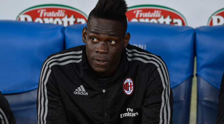 Balotelli meglehetőséen sokszor koptatta a kispadot /Fotó: AFP