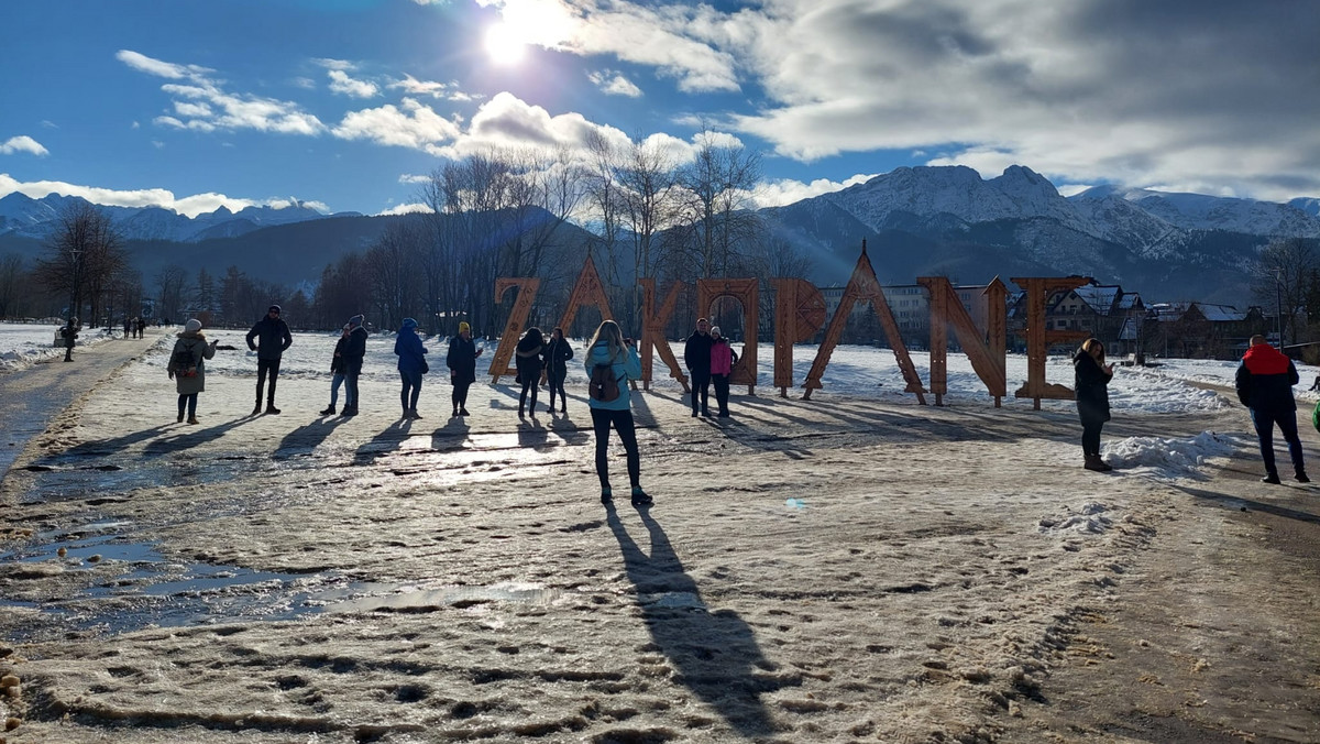 Zakopane w sobotę 14 stycznia br.