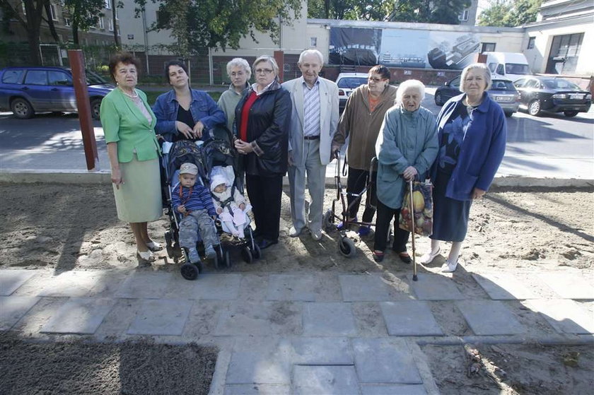 Tędy nie da się chodzić!